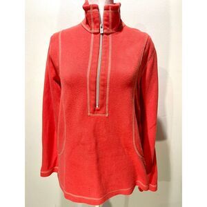Tommy Bahama sweatshirt outdoors beach boat pool amfy orange women's S